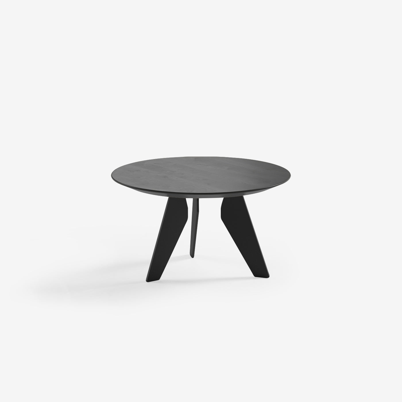 Beistelltisch Hoogland Klein Farbe Espresso Metall Schwarz
