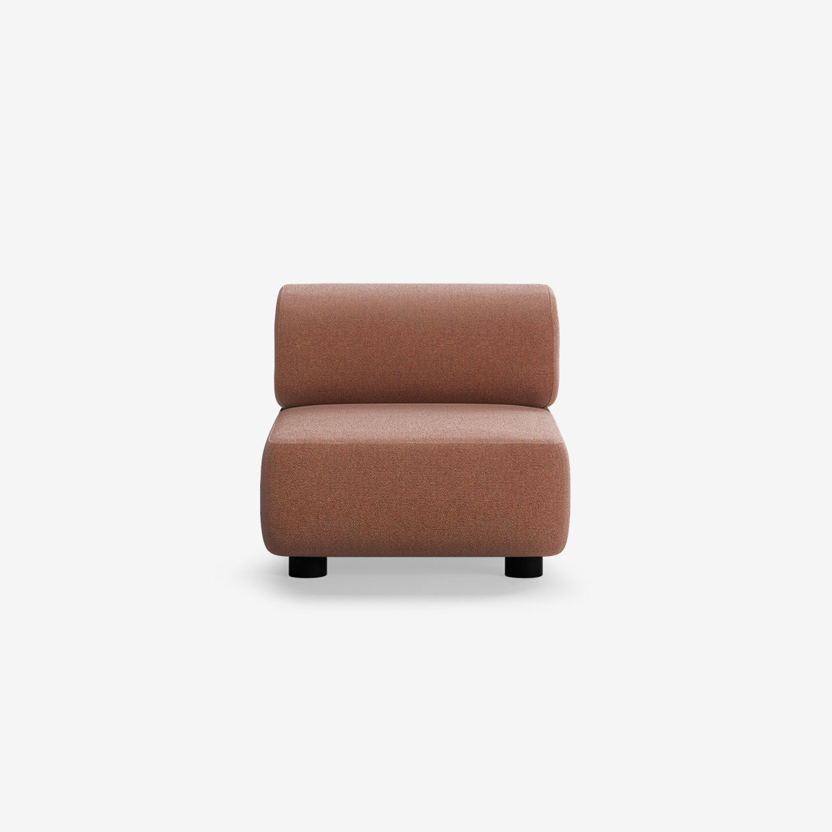 Bolder 1 Sitzer Heritage Rust Niedrige Beine