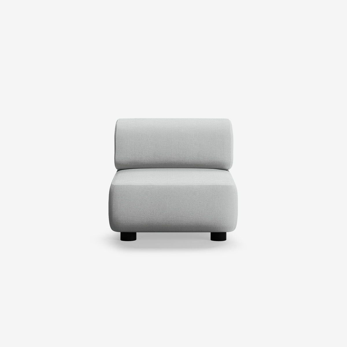 Bolder 1 Sitzer Nantes Grey Chine Niedrige Beine