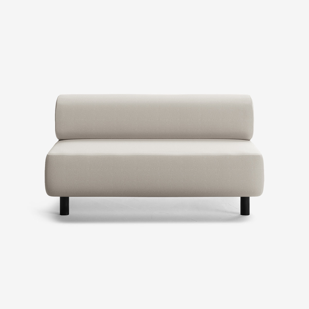 Bolder 2-Sitzer Loop Marble Beine Schwarz