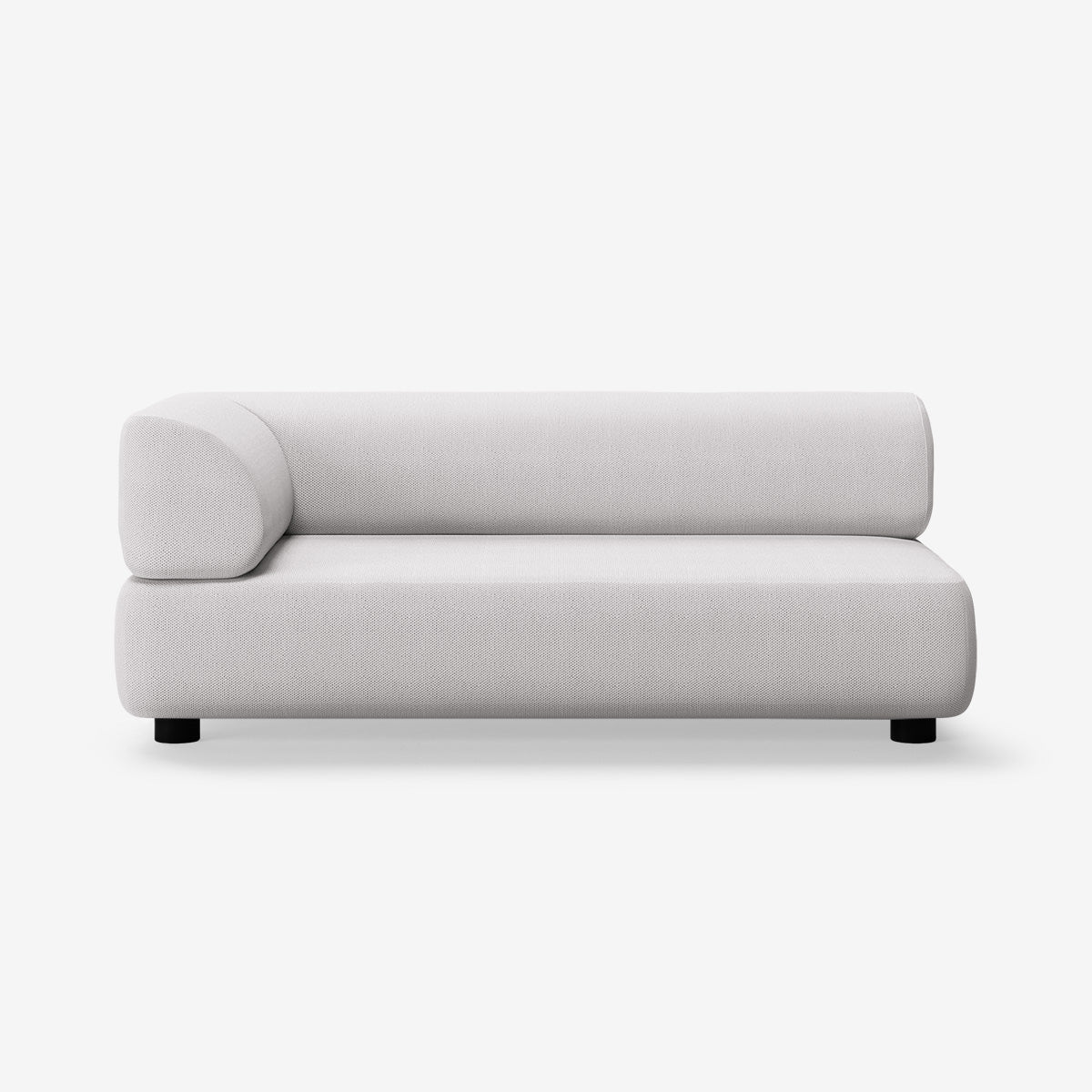 Bolder 2,5 Sitzer Links Arc Concrete Niedrige Beine