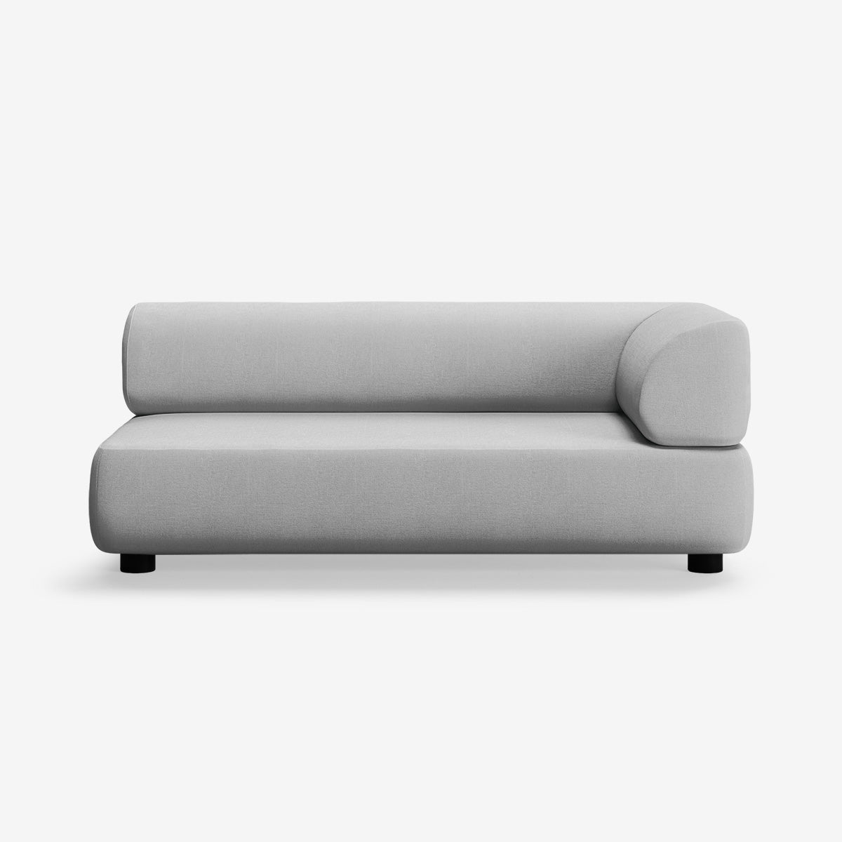 Bolder 2,5 Sitzer Rechts Nantes Grey Chine Niedrige Beine