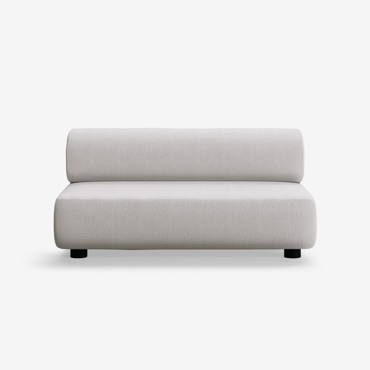 Bolder 2 Sitzer Arc Concrete Niedrige Beine