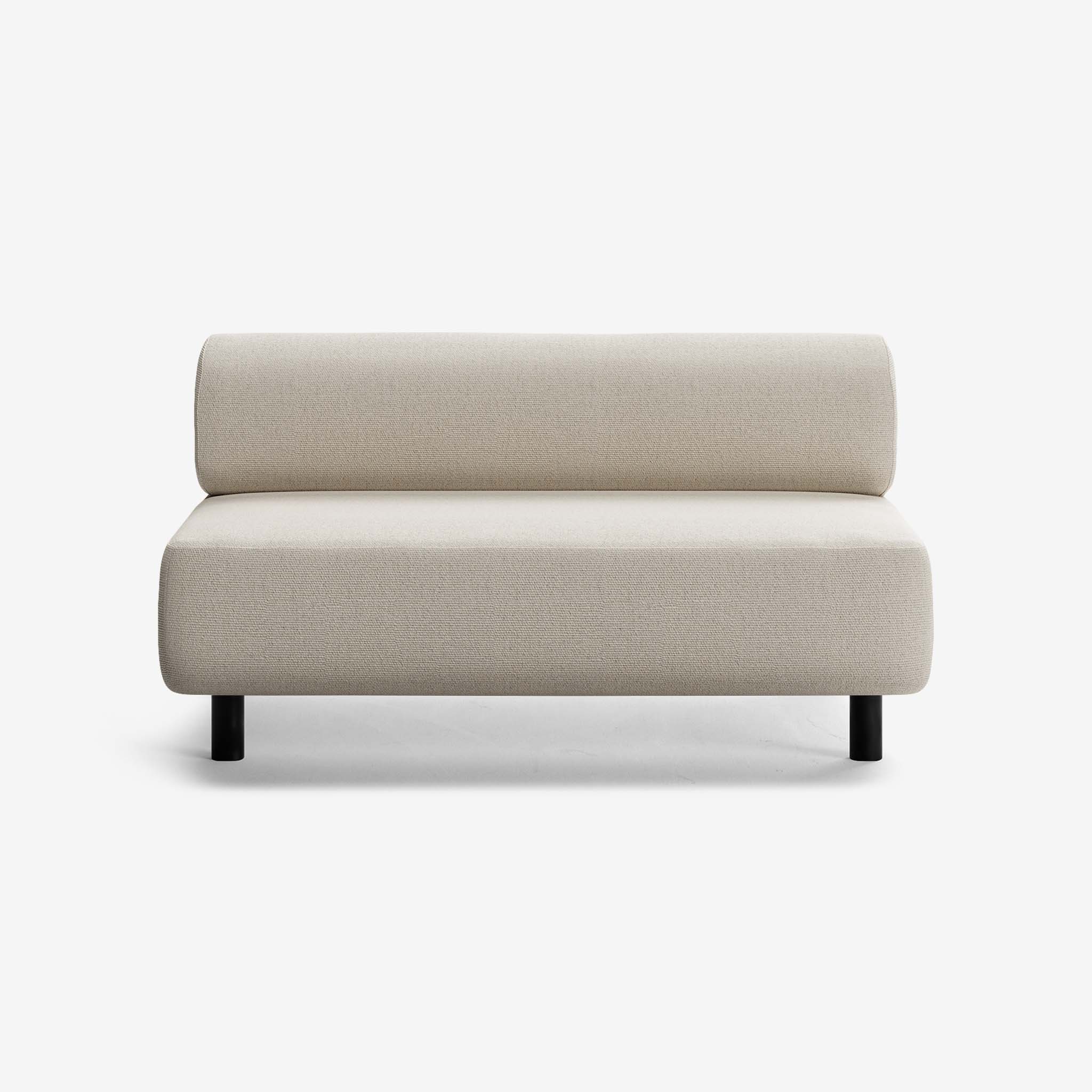 Bolder 2 Sitzer Heritage Papyrus Schwarz