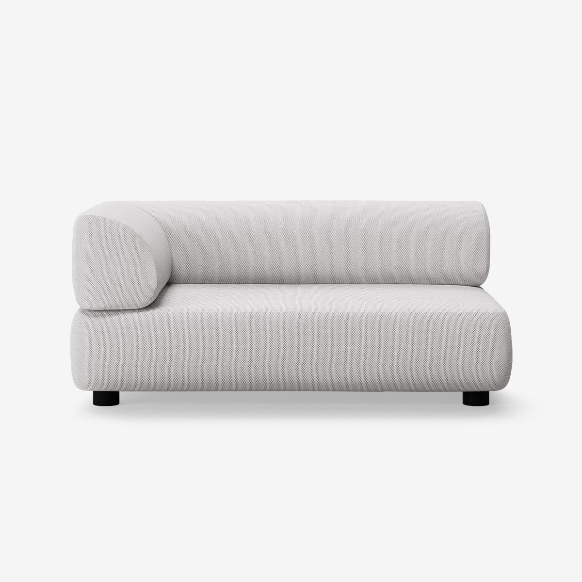 Bolder 2 Sitzer Links Arc Concrete Niedrige Beine