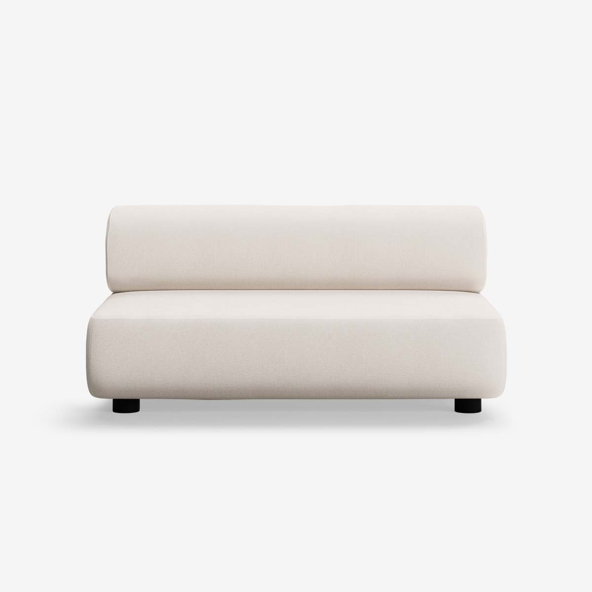 Bolder 2 Sitzer Nantes Linen Chalk Niedrige Beine