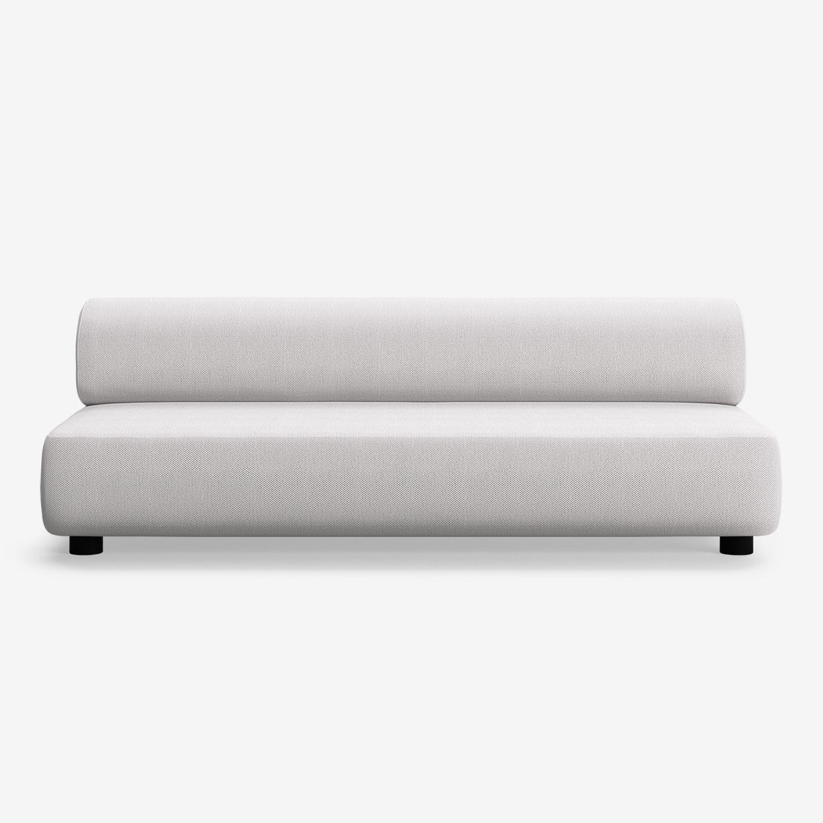 Bolder 3 Sitzer Arc Concrete Niedrige Beine