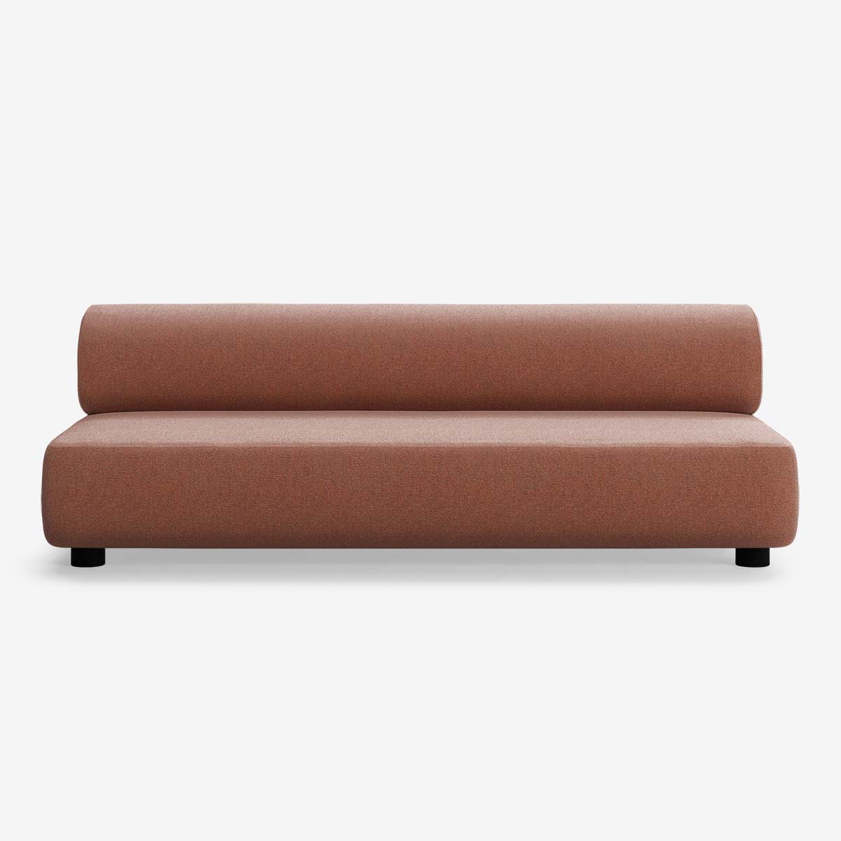 Bolder 3 Sitzer Heritage Rust Niedrige Beine