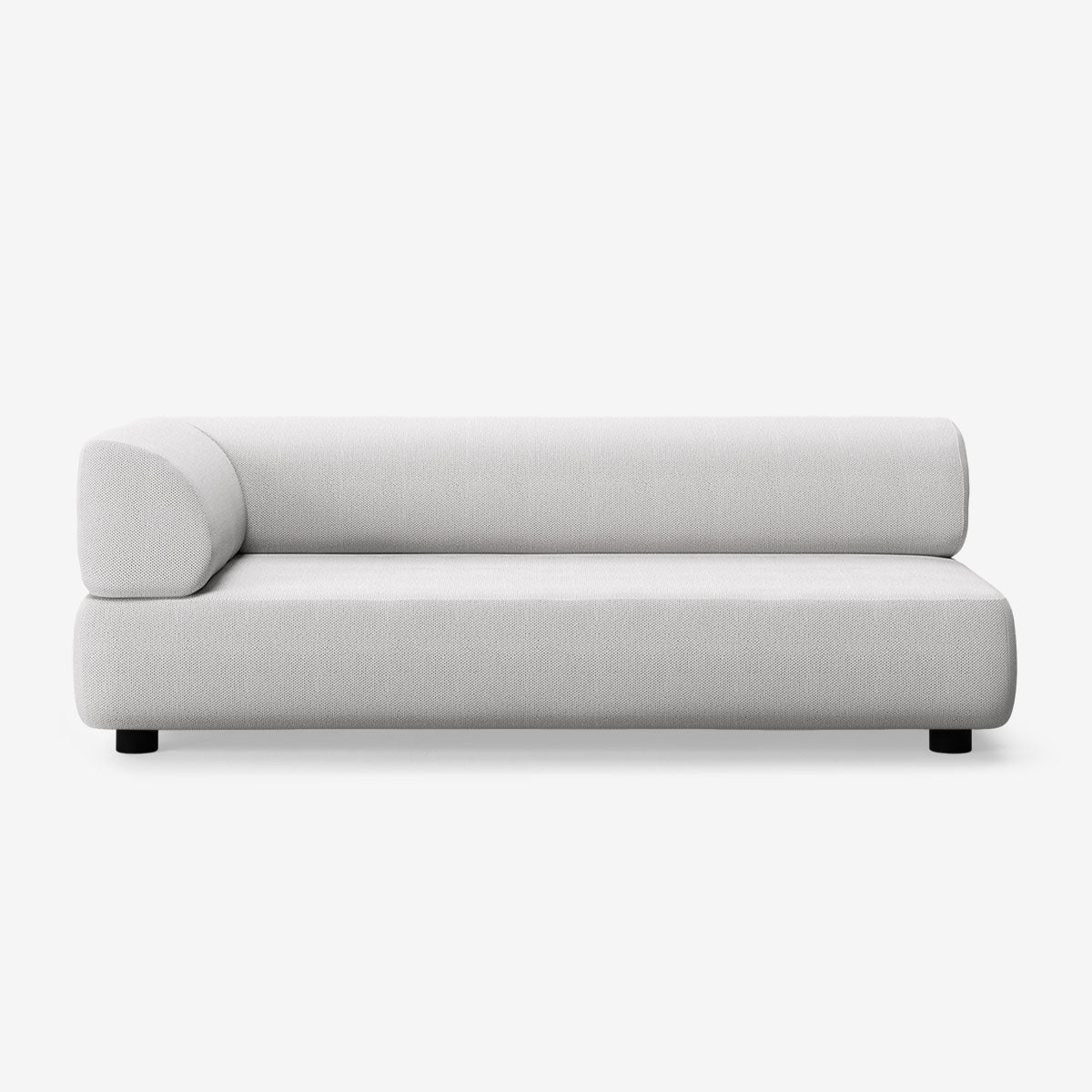 Bolder 3 Sitzer Links Arc Concrete Niedrige Beine