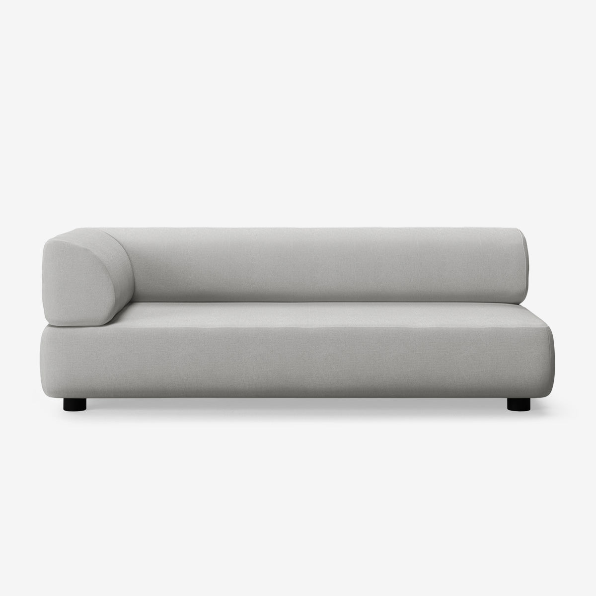 Bolder 3 Sitzer Links Nantes Grey Chine Niedrige Beine