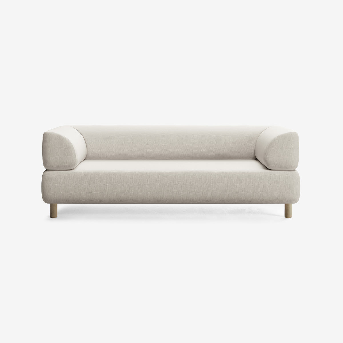 Bolder Einzel Sofa 3-Sitzer Beine Eiche Loop Marble