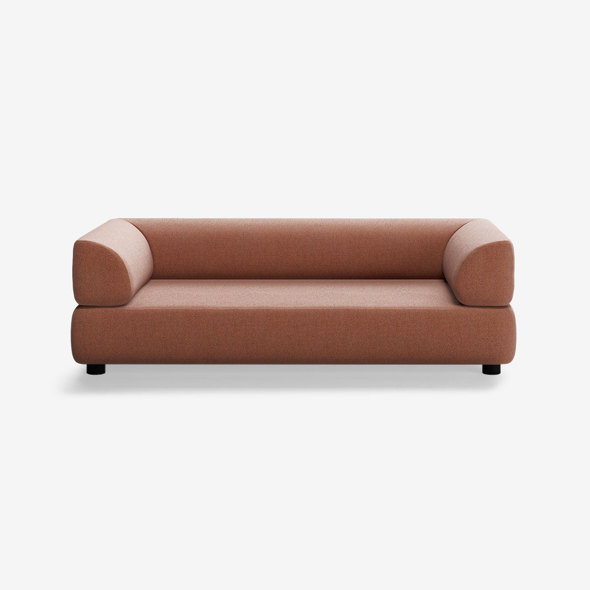 Bolder Einzel Sofa Heritage Rust Niedrige Beine