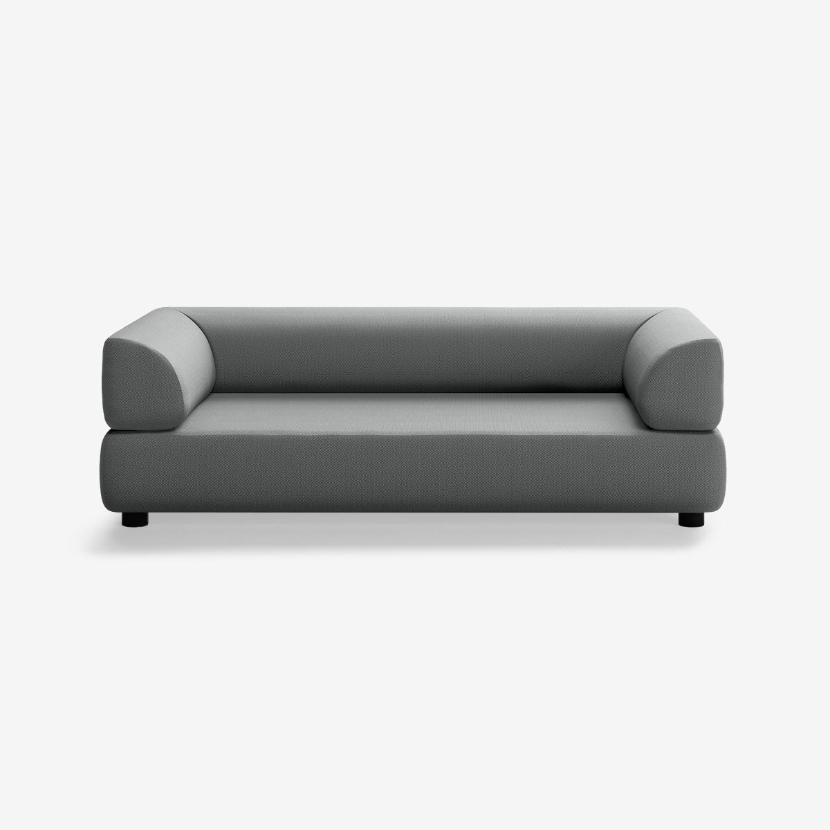 Bolder Einzel Sofa Loop Charcoal Niedrige Beine