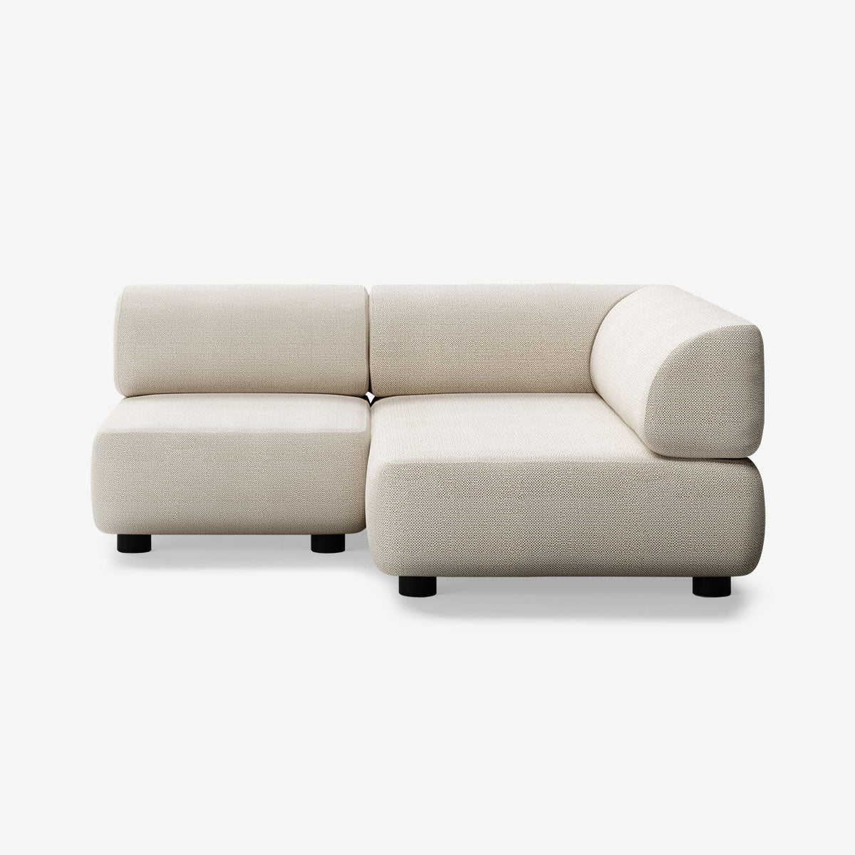 Bolder Sofa 170x150 Links Savant Whisper Niedrige Beine