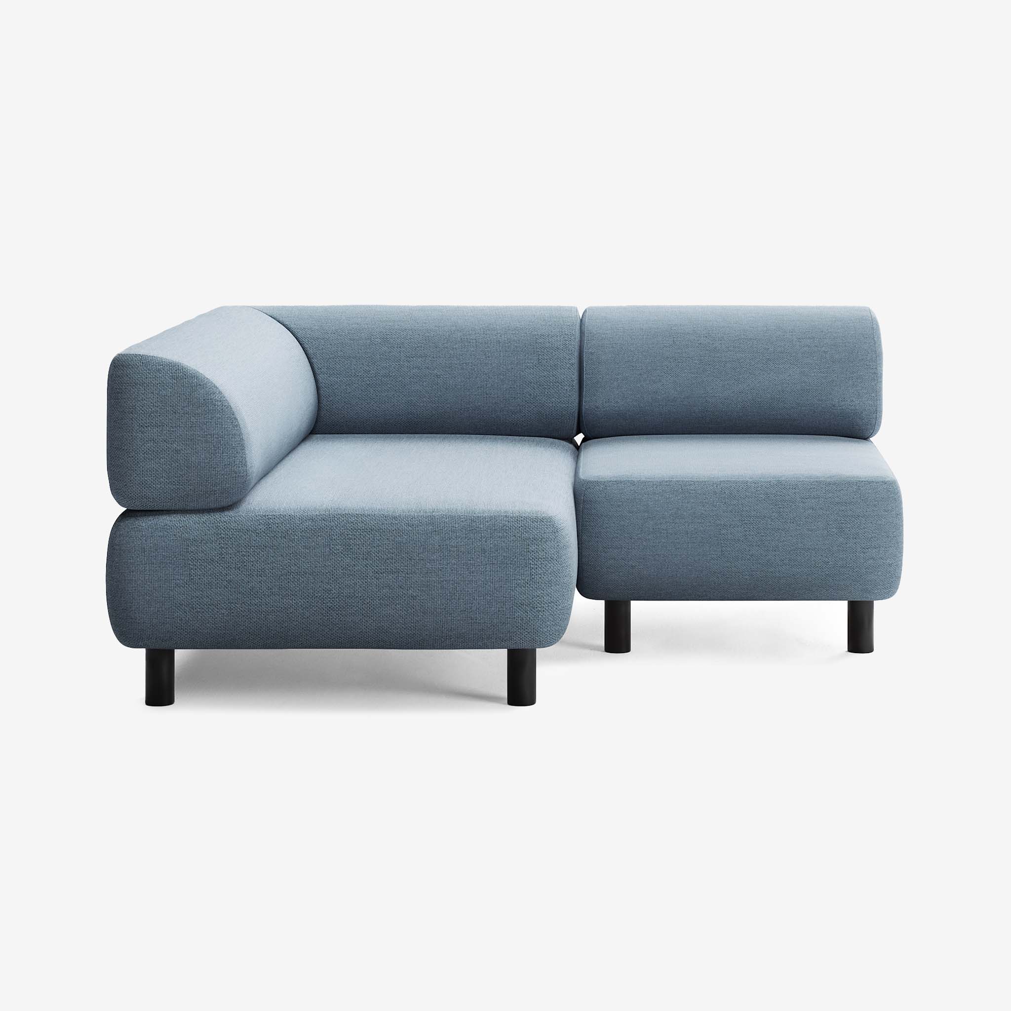 Bolder Sofa 170x150 Nantes Sky Rechts