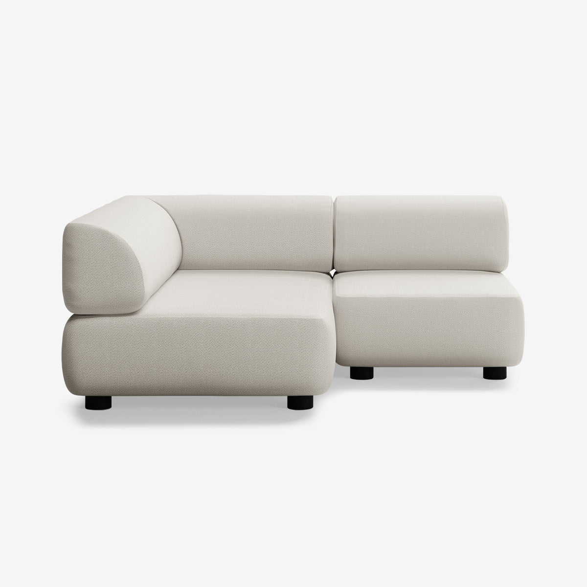 Bolder Sofa 170x150 Rechts Loop Marble Niedrige Beine