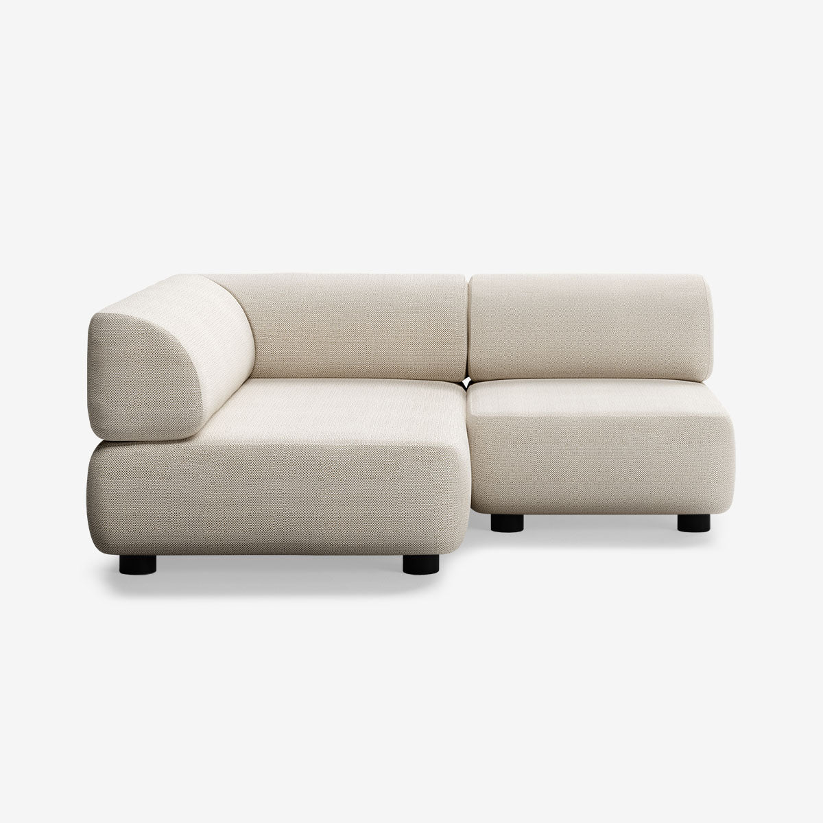 Bolder Sofa 170x150 Rechts Savant Whisper Niedrige Beine