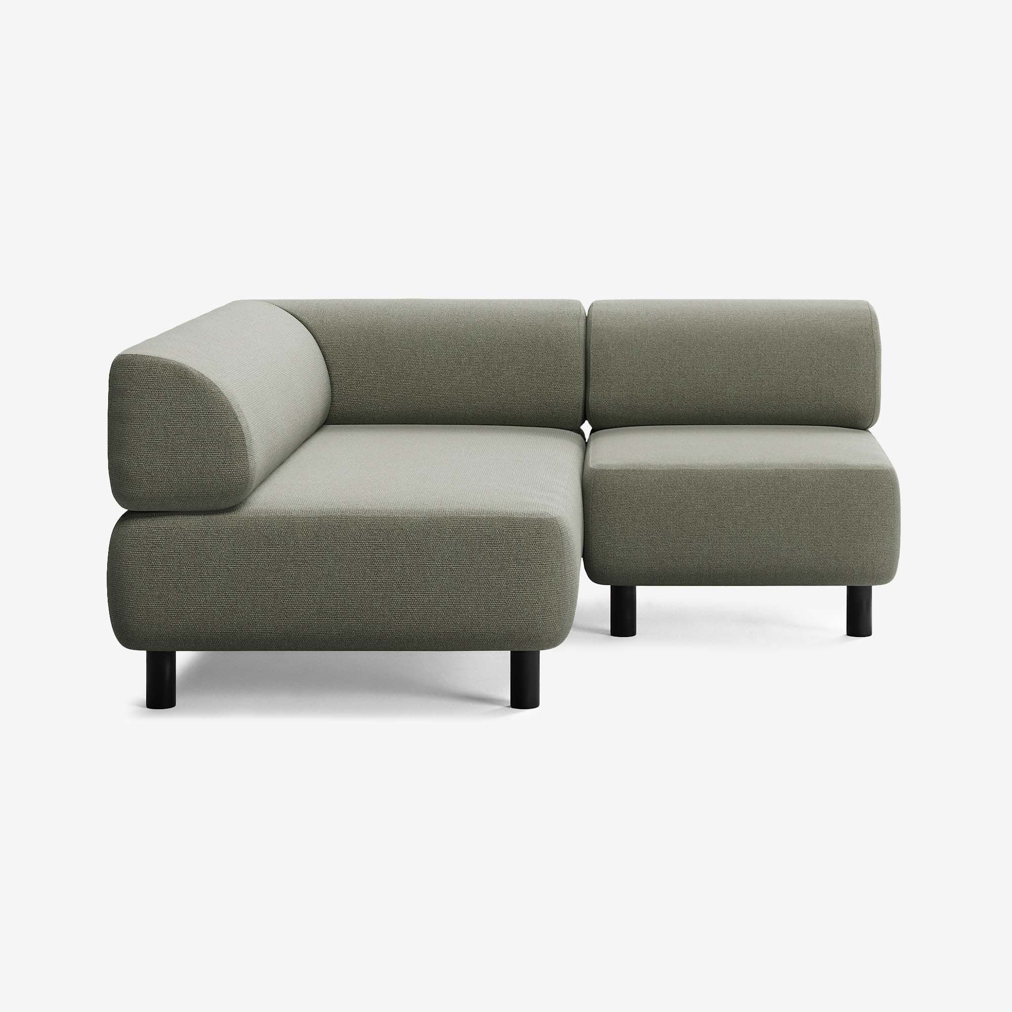Bolder Sofa 170x170 Heritage Leaf Rechts