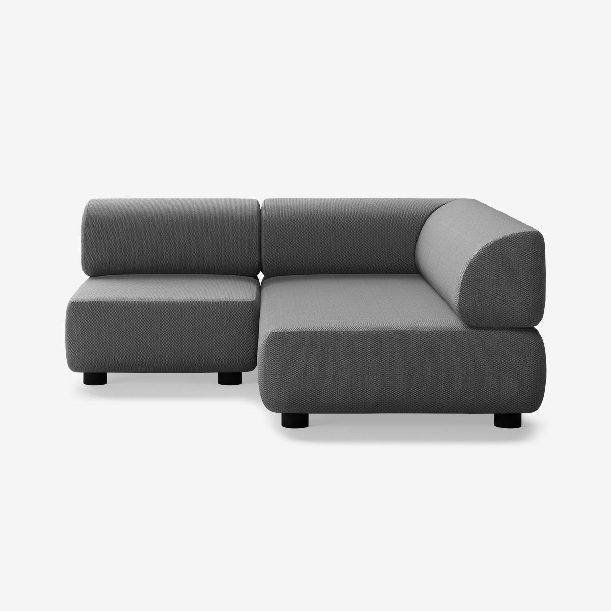 Bolder Sofa 170x170 Links Loop Shadow Niedrige Beine