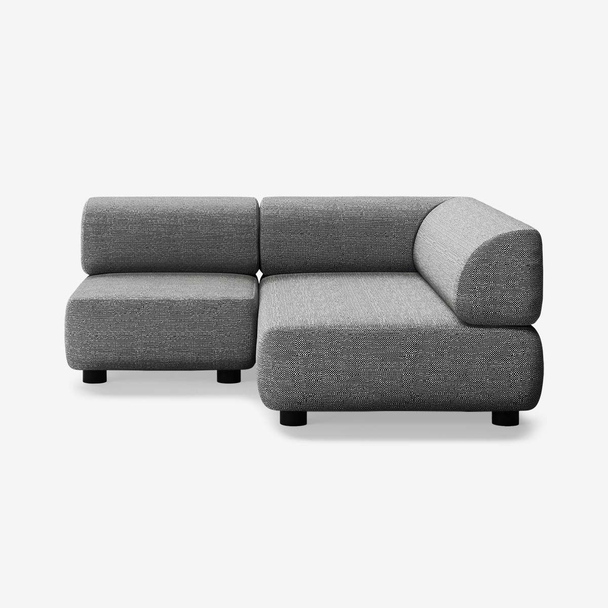 Bolder Sofa 170x170 Links Savant Tornado Niedrige Beine