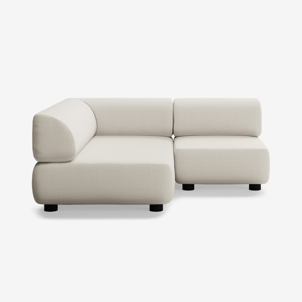 Bolder Sofa 170x170 Rechts Loop Marble Niedrige Beine