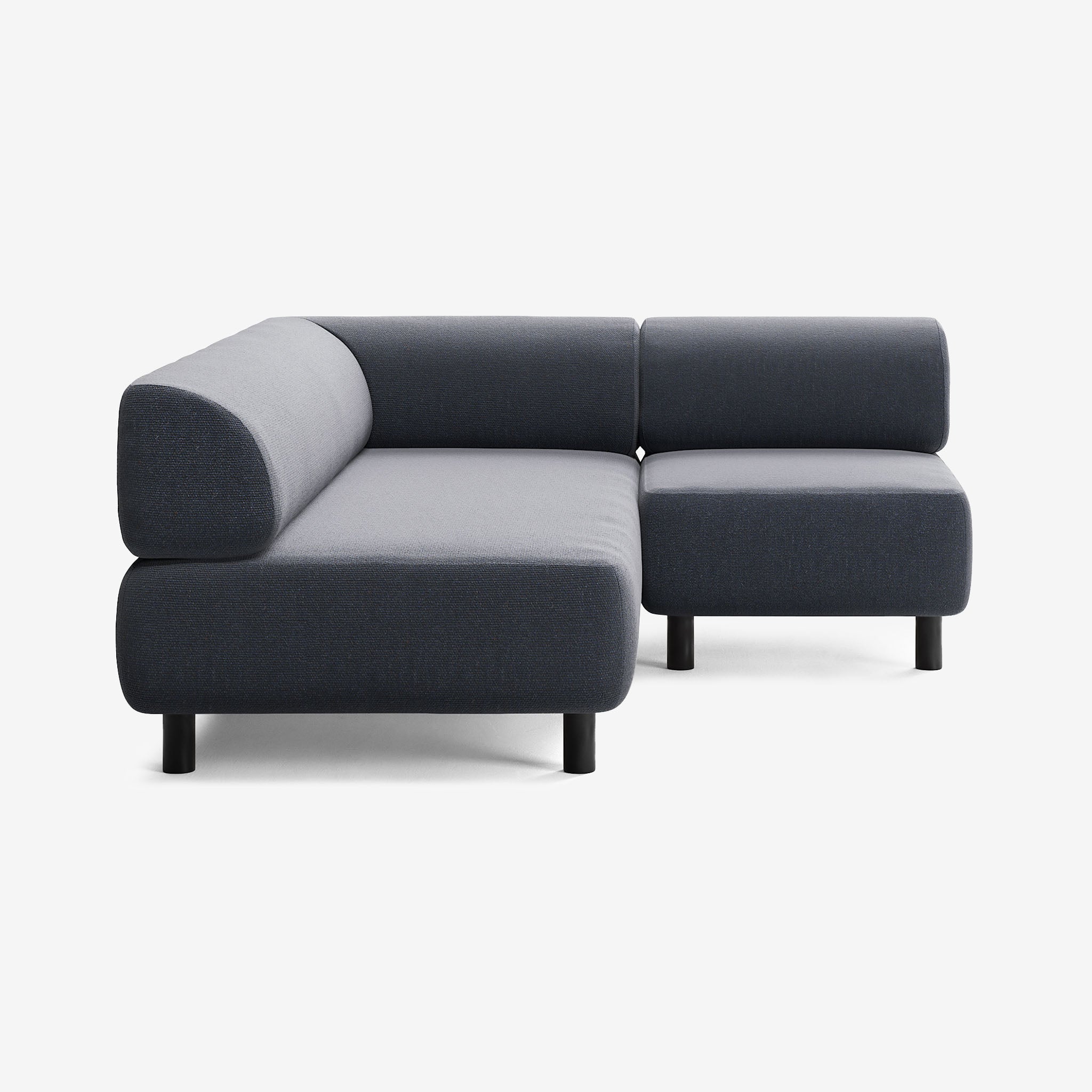 Bolder Sofa 170x200 Heritage Indigo Rechts