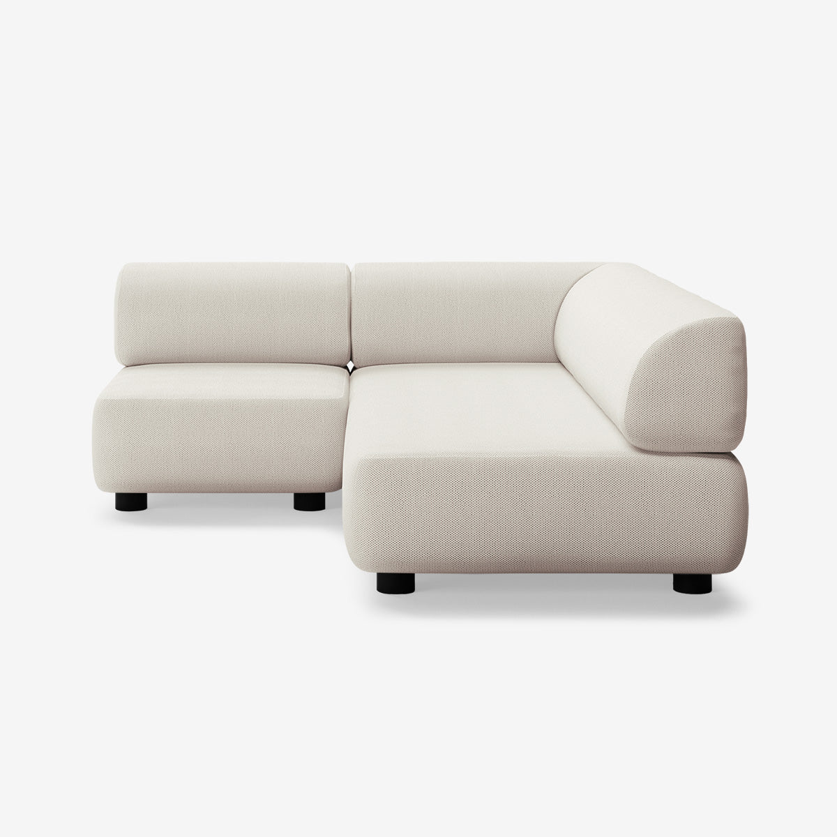 Bolder Sofa 170x200 Links Arc Frame Niedrige Beine