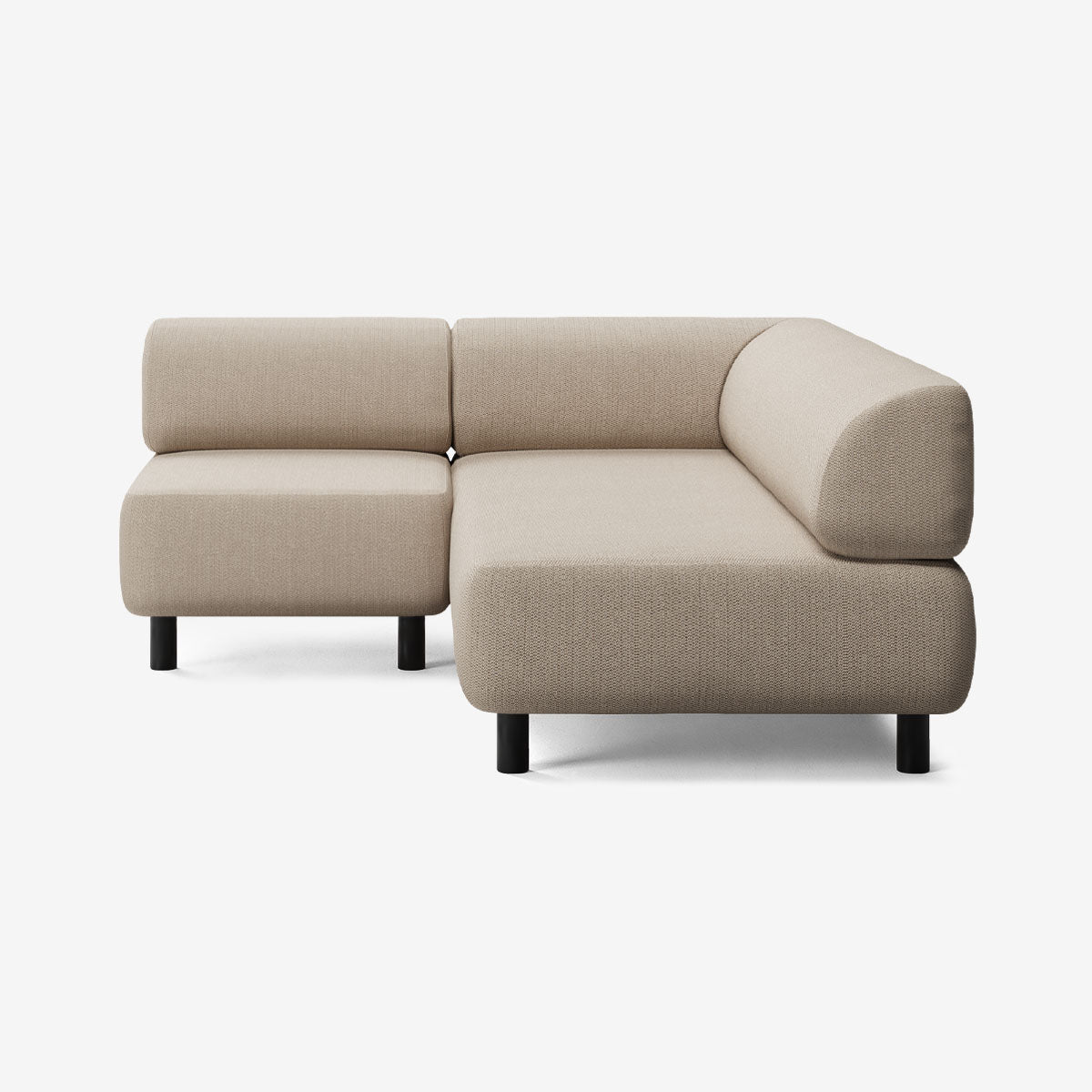 Bolder Sofa 170x200 Links Hoch Loop Chai
