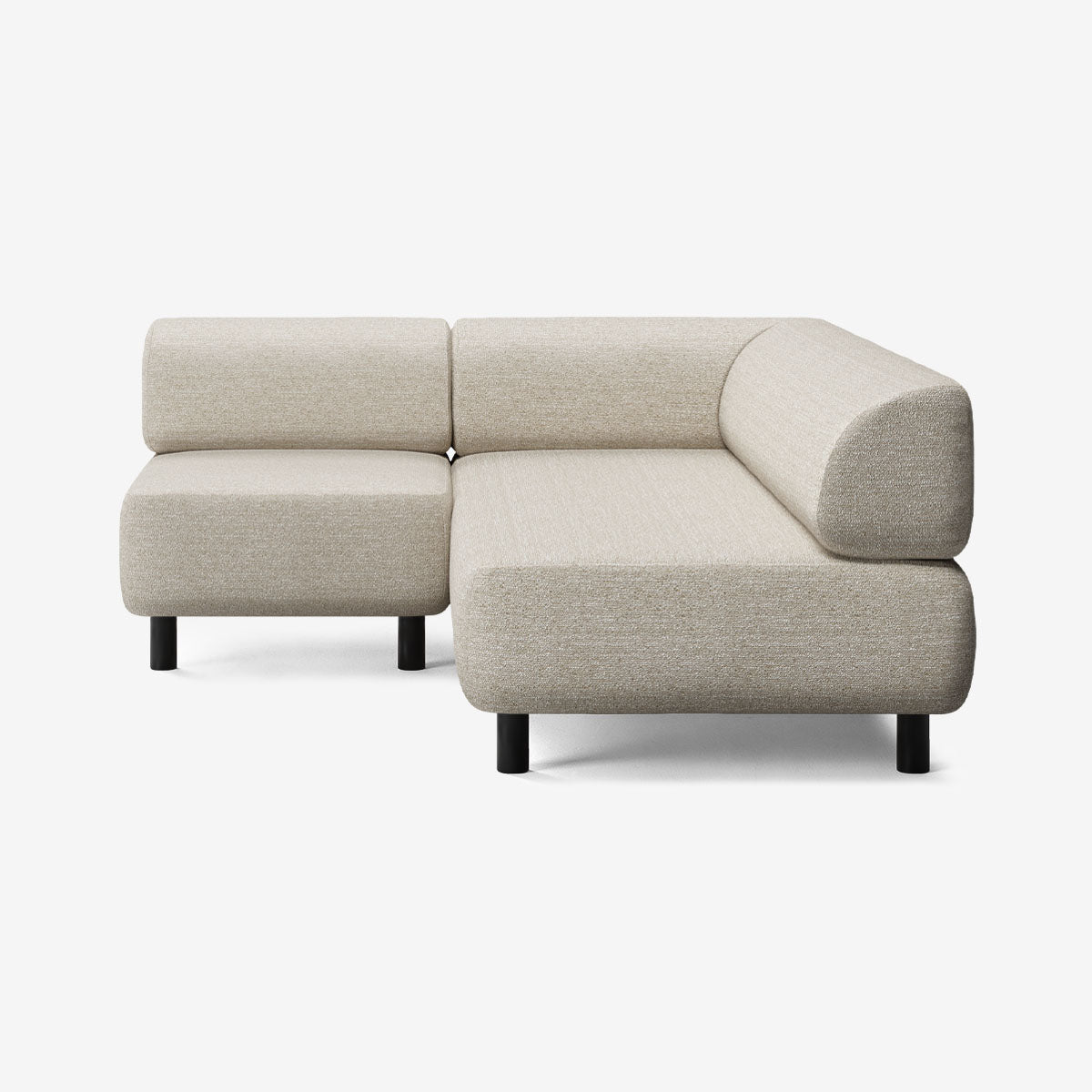 Bolder Sofa 170x200 Left High Tundra Gypsum
