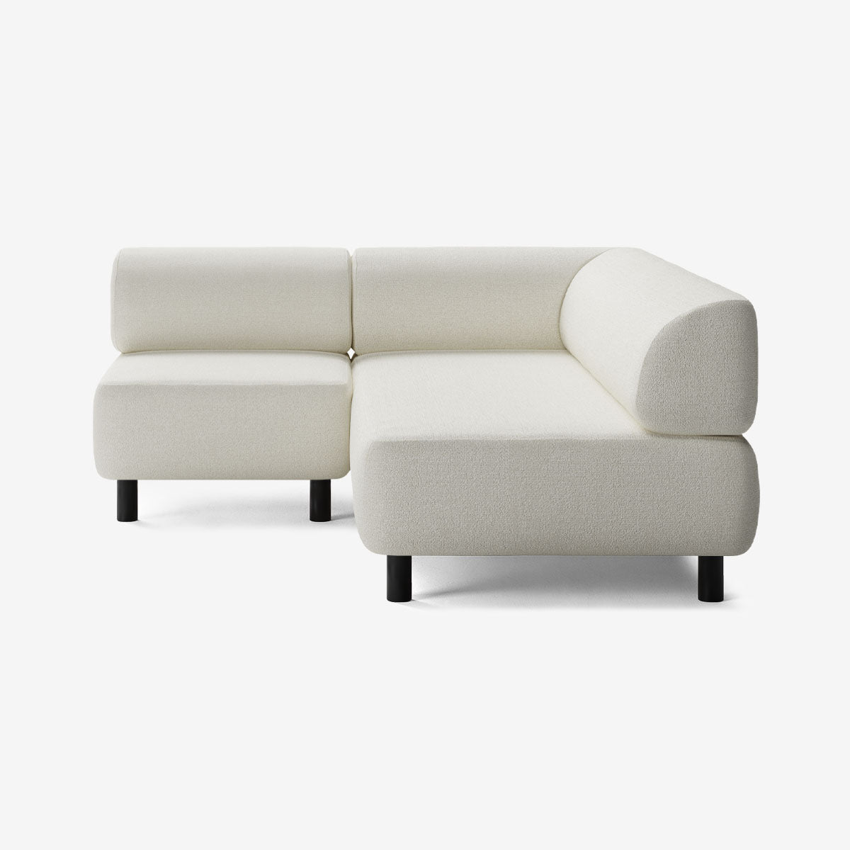 Bolder Sofa 170x200 Links Hoch Tundra Swan