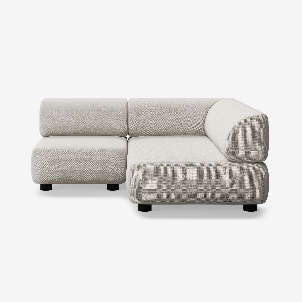 Bolder Sofa 170x200 Left Low Savant Grey