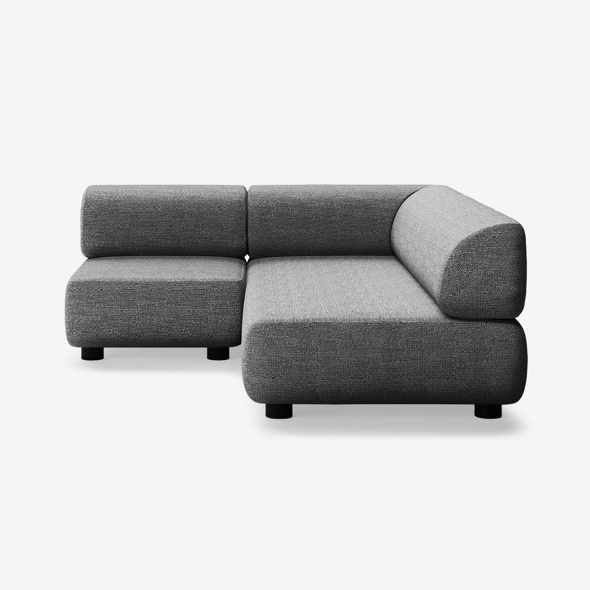 Bolder Sofa 170x200 Links Savant Tornado Niedrige Beine
