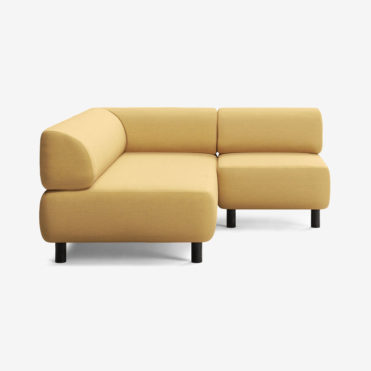 Bolder Sofa 170x200 Nantes Sunlight Rechts