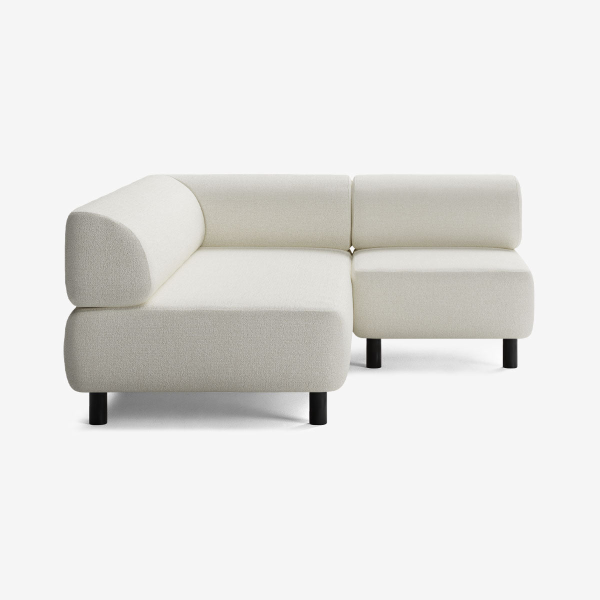 Bolder Sofa 170x200 Rechts Hoch Tundra Swan