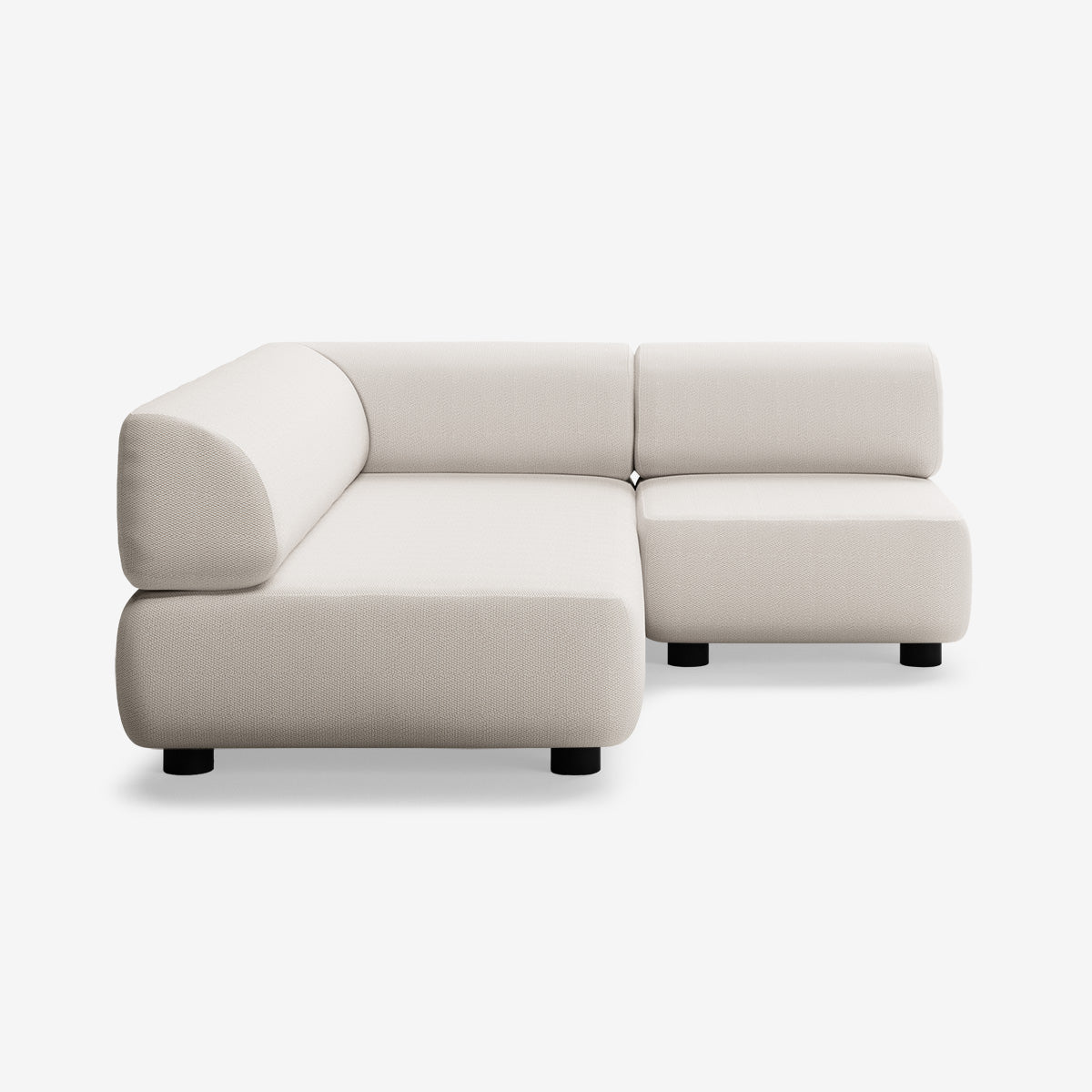 Bolder Sofa 170x200 Rechts Loop Marble Niedrige Beine