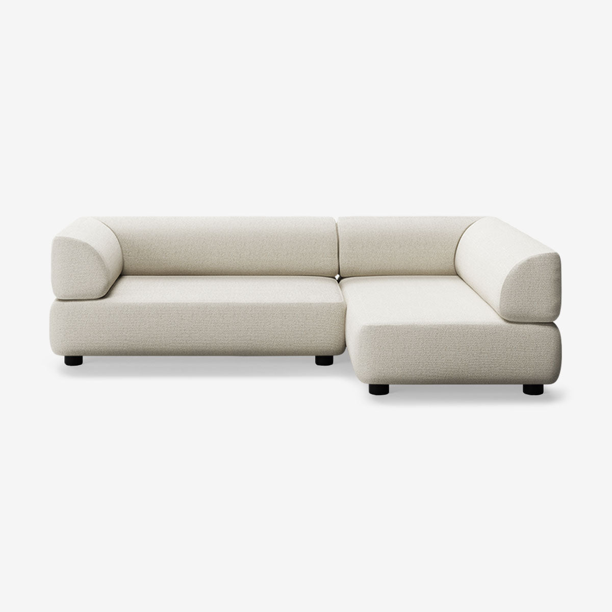 Bolder Sofa 245x150 Links Heritage Papyrus Niedrige Beine