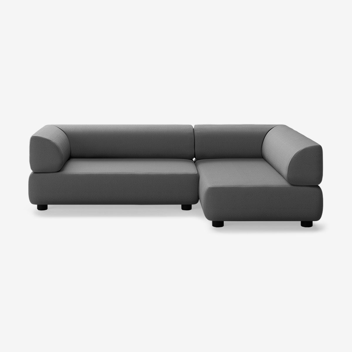 Bolder Sofa 245x150 Links Loop Shadow Niedrige Beine