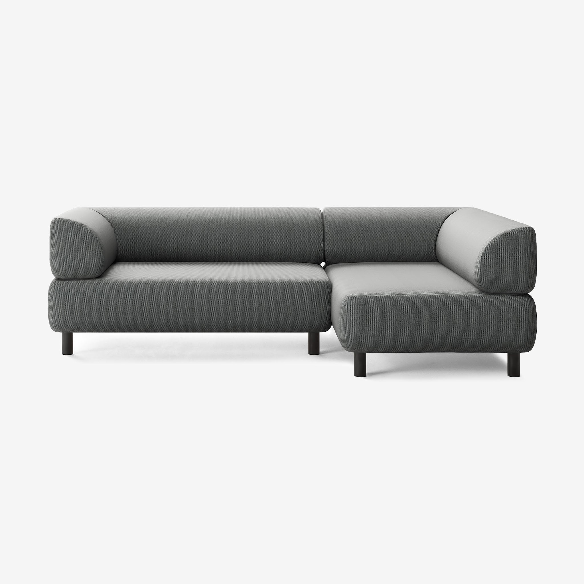 Bolder Sofa 245x150 Loop Charcoal Links