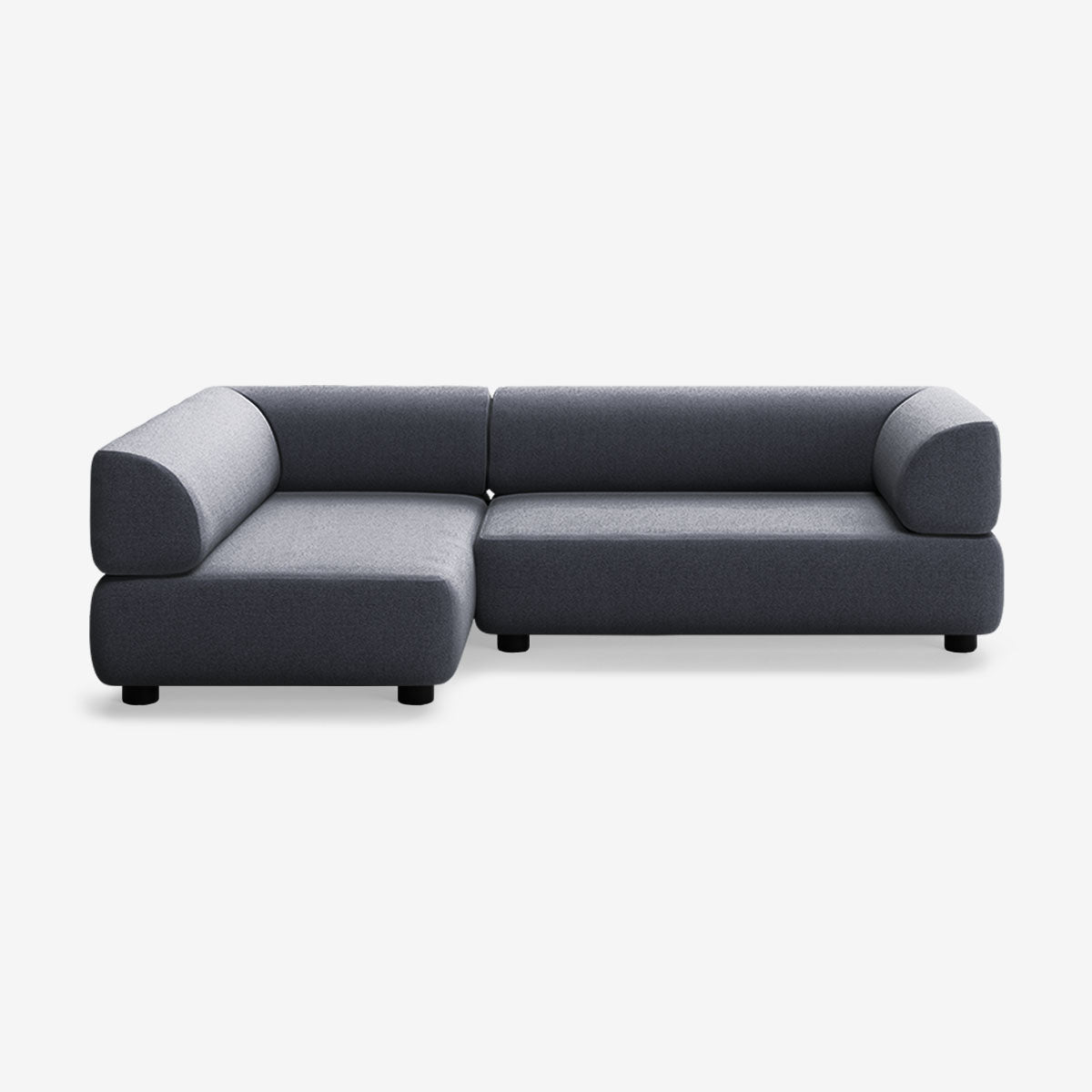 Bolder Sofa 245x150 Rechts Heritage Indigo Niedrige Beine