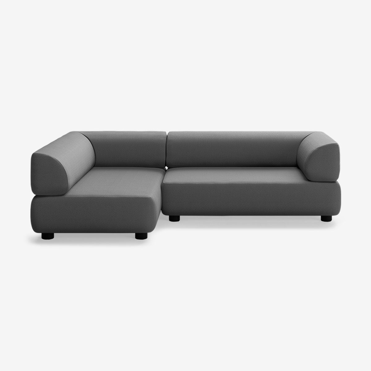 Bolder Sofa 245x150 Rechts Loop Shadow Niedrige Beine