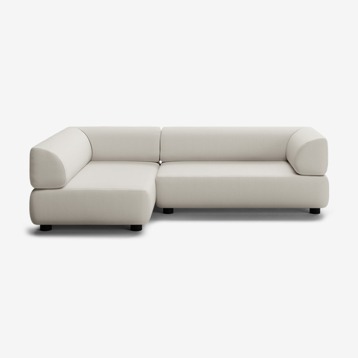 Bolder Sofa 245x150 cm niedrige Füße 4-Sitzer Rechts Loop Marble