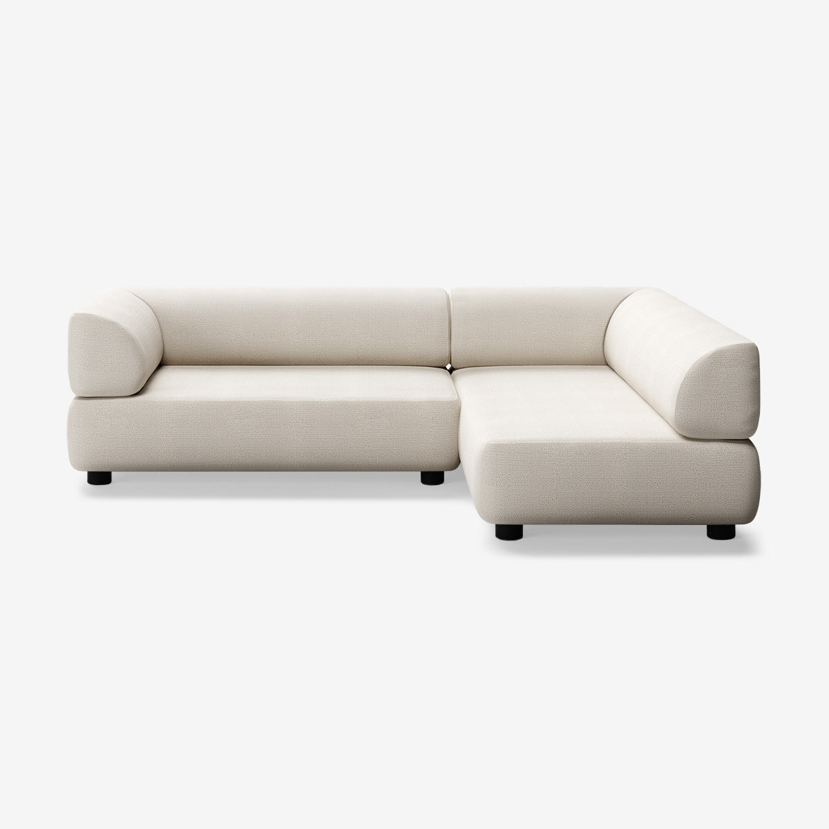 Bolder Sofa 245x170 Links Savant Whisper Niedrige Beine