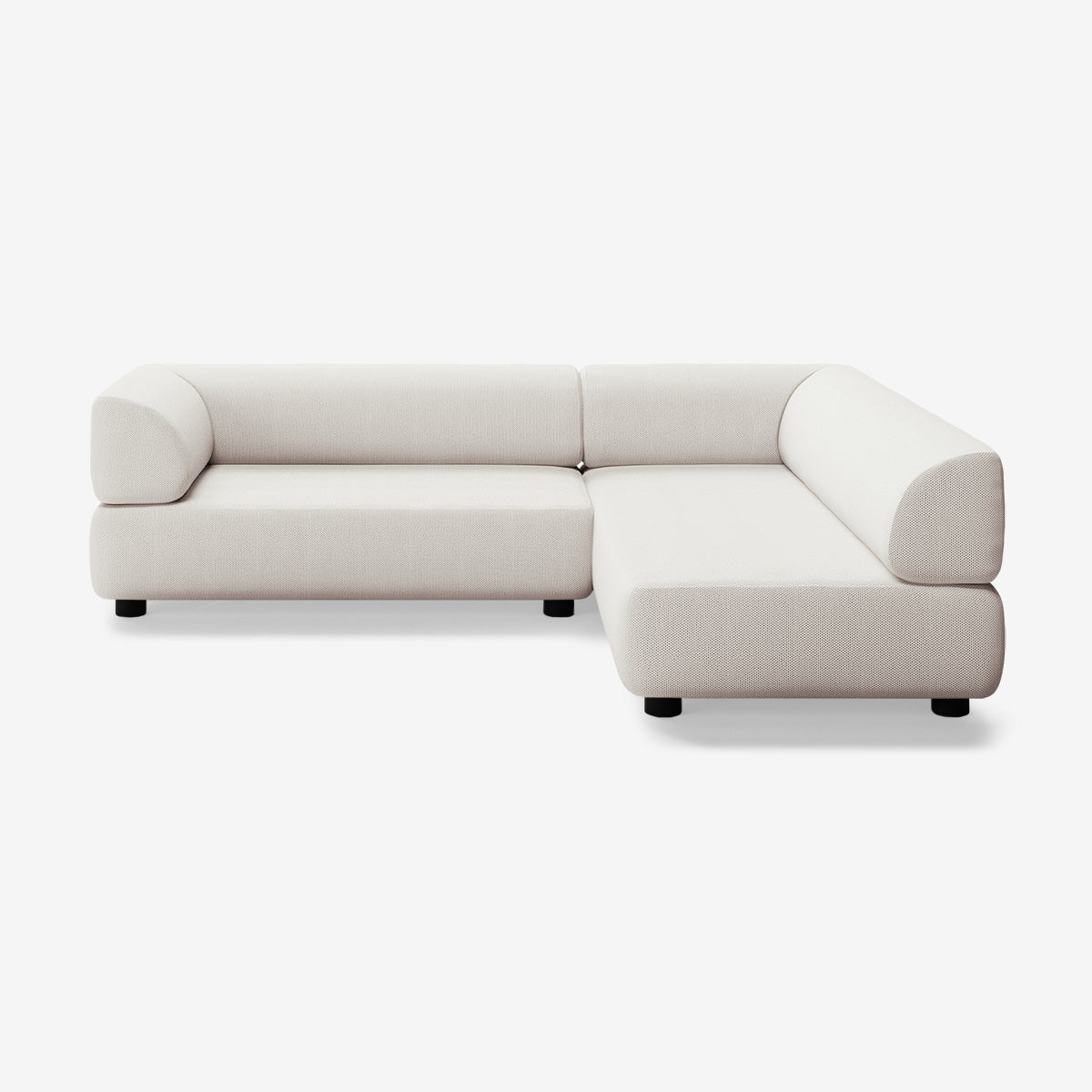 Bolder Sofa 245x200 Links Arc Frame Niedrige Beine