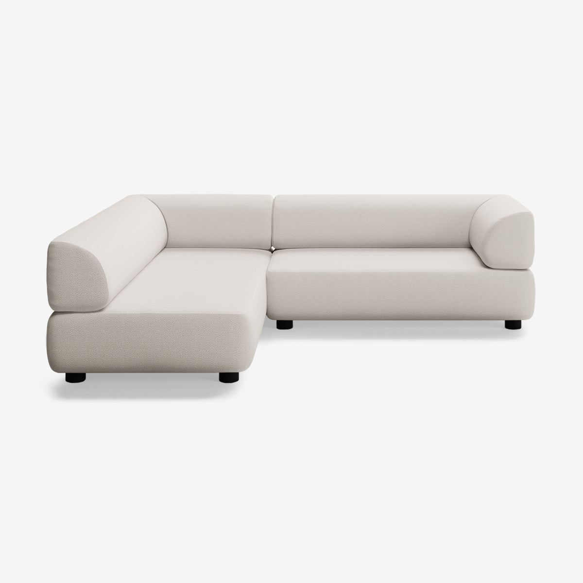 Bolder Sofa 245x200 Rechts Loop Marble Niedrige Beine