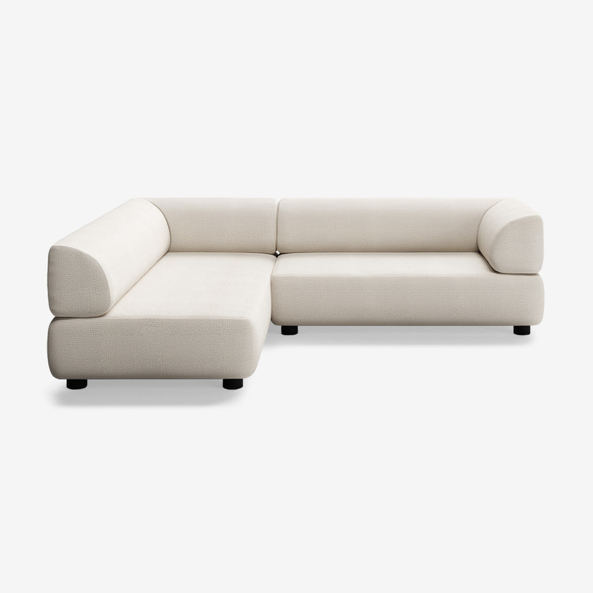 Bolder Sofa 245x200 Rechts Savant Whisper Niedrige Beine