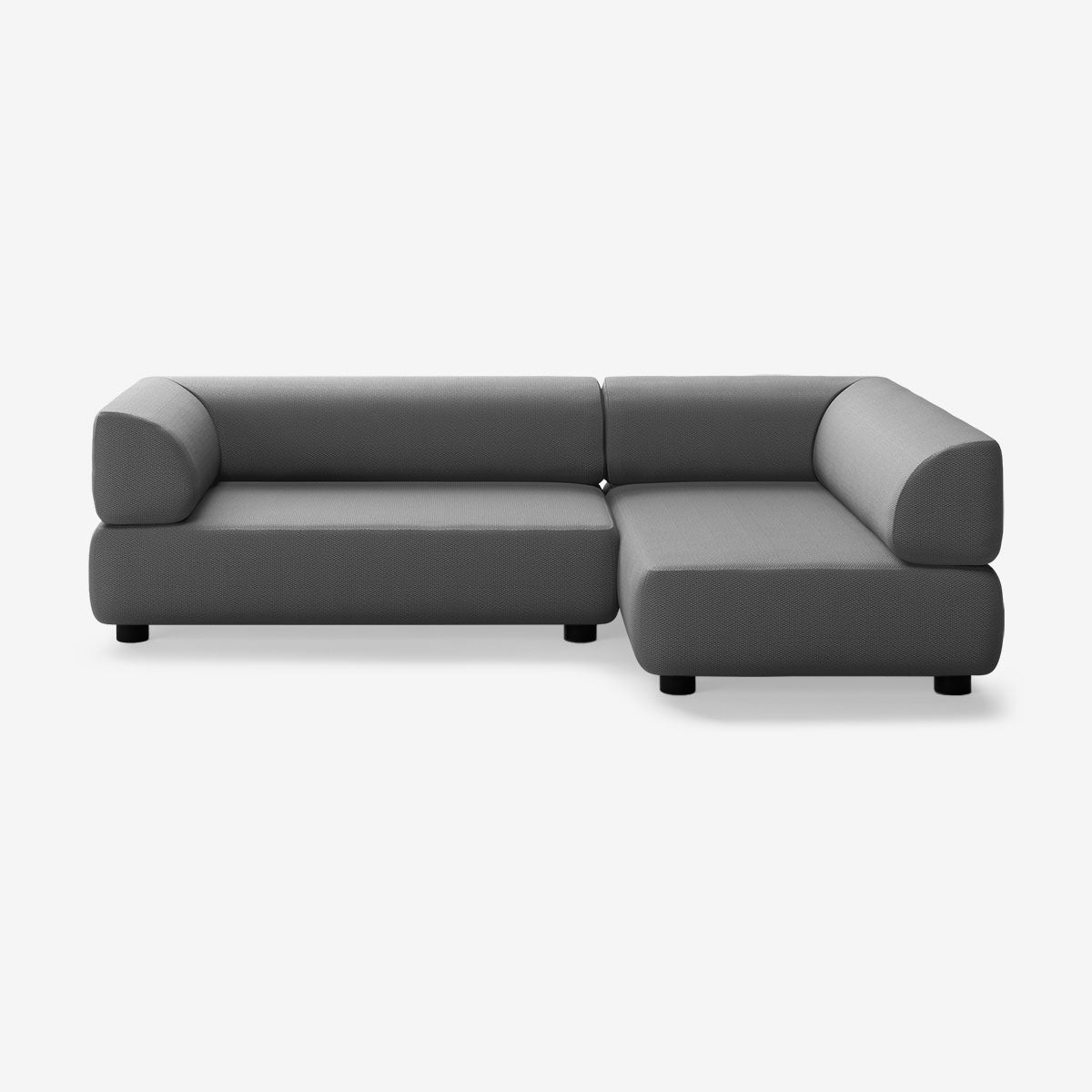 Bolder Sofa 265x150 Links Loop Shadow Niedrige Beine