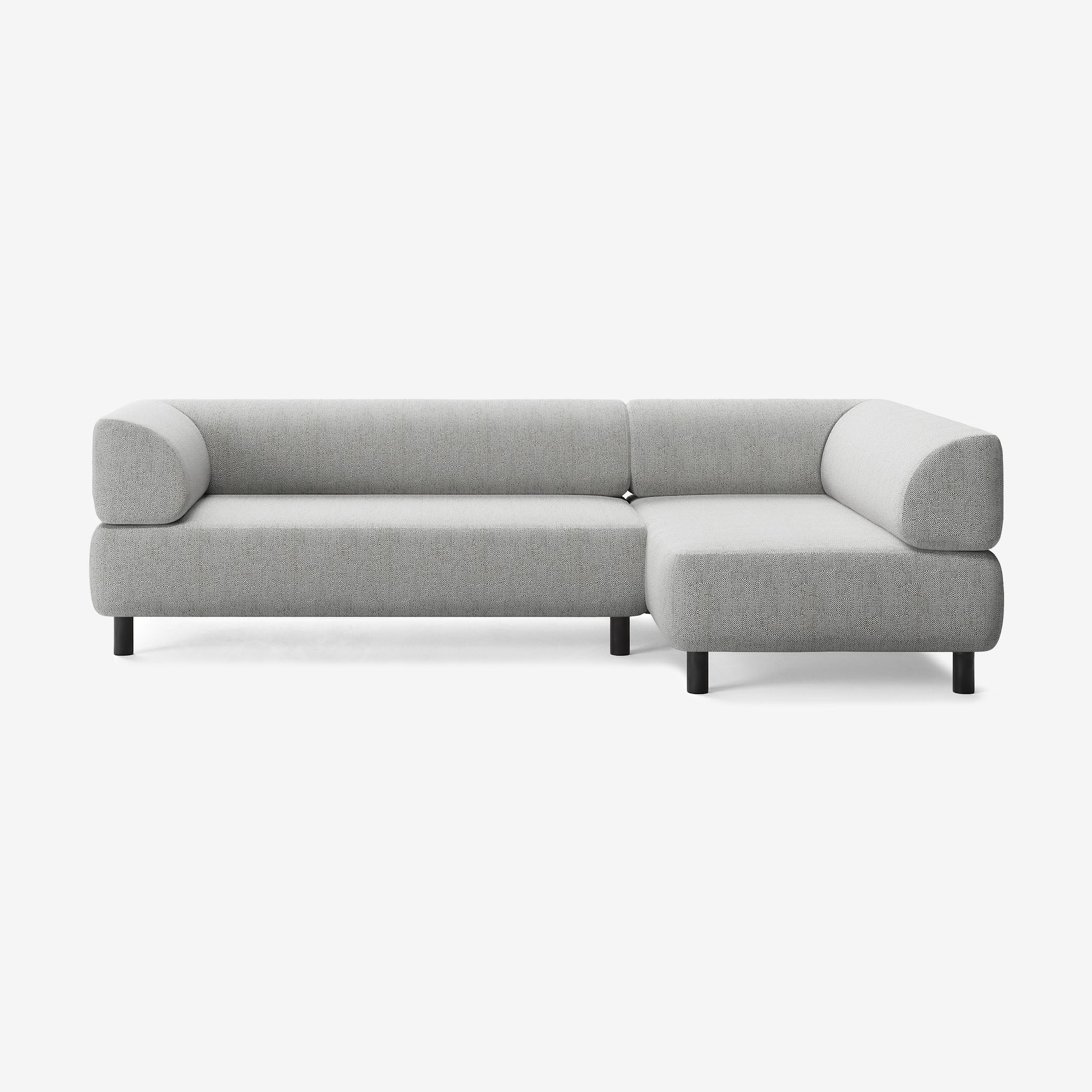 Bolder Sofa 265x150 Links Savant Nimbus Schwarz