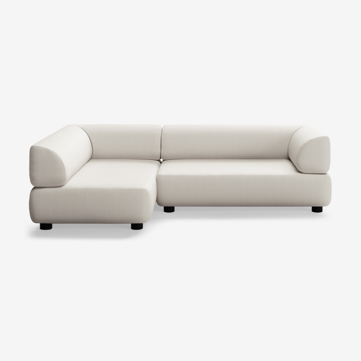 Bolder Sofa 265x150 Rechts Loop Marble Niedrige Beine