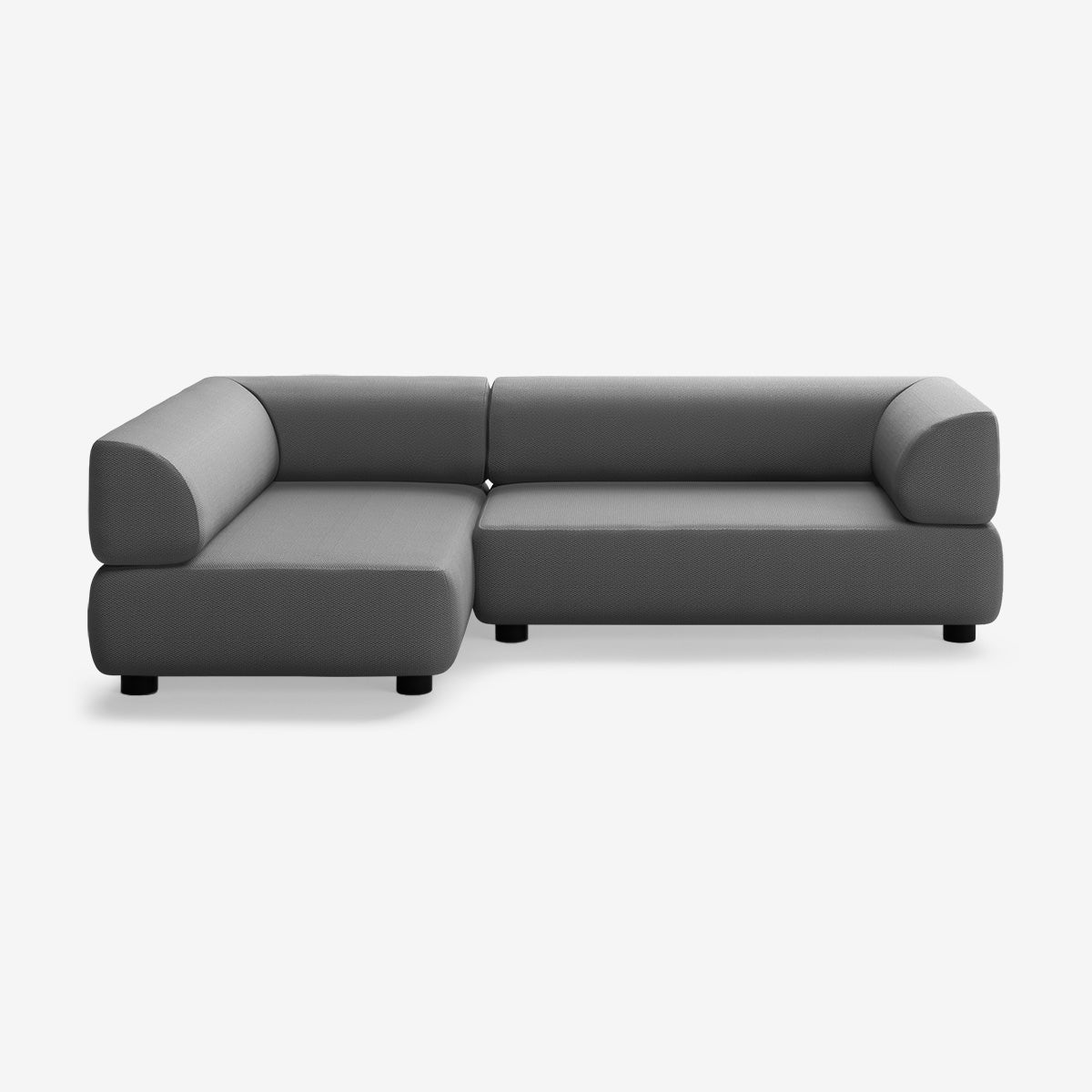 Bolder Sofa 265x150 Rechts Loop Shadow Niedrige Beine