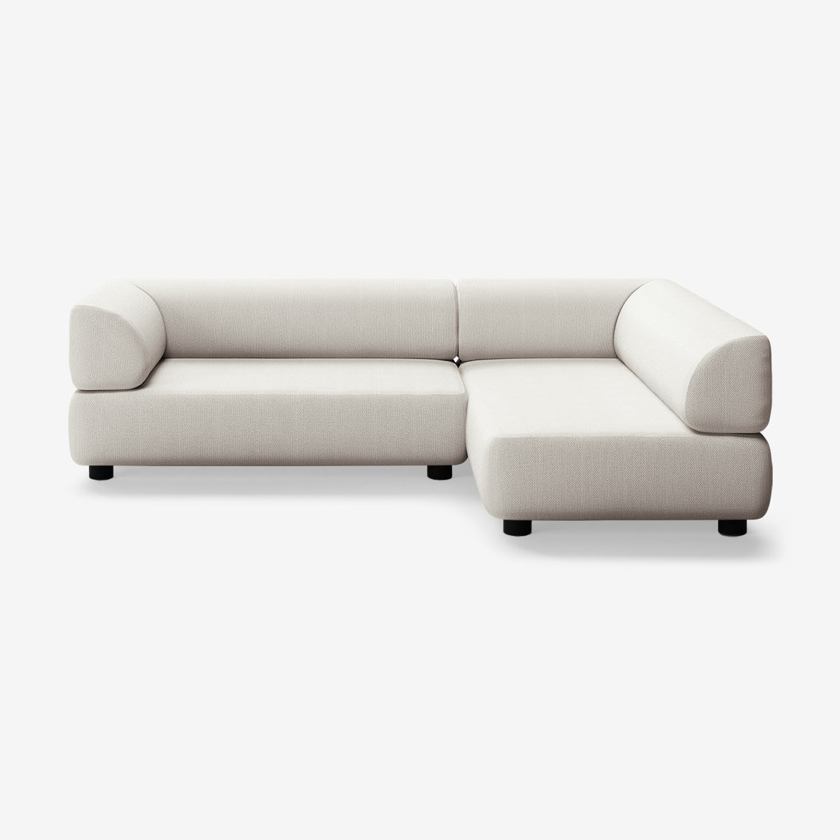 Bolder Sofa 265x170 Links Arc Frame Niedrige Beine
